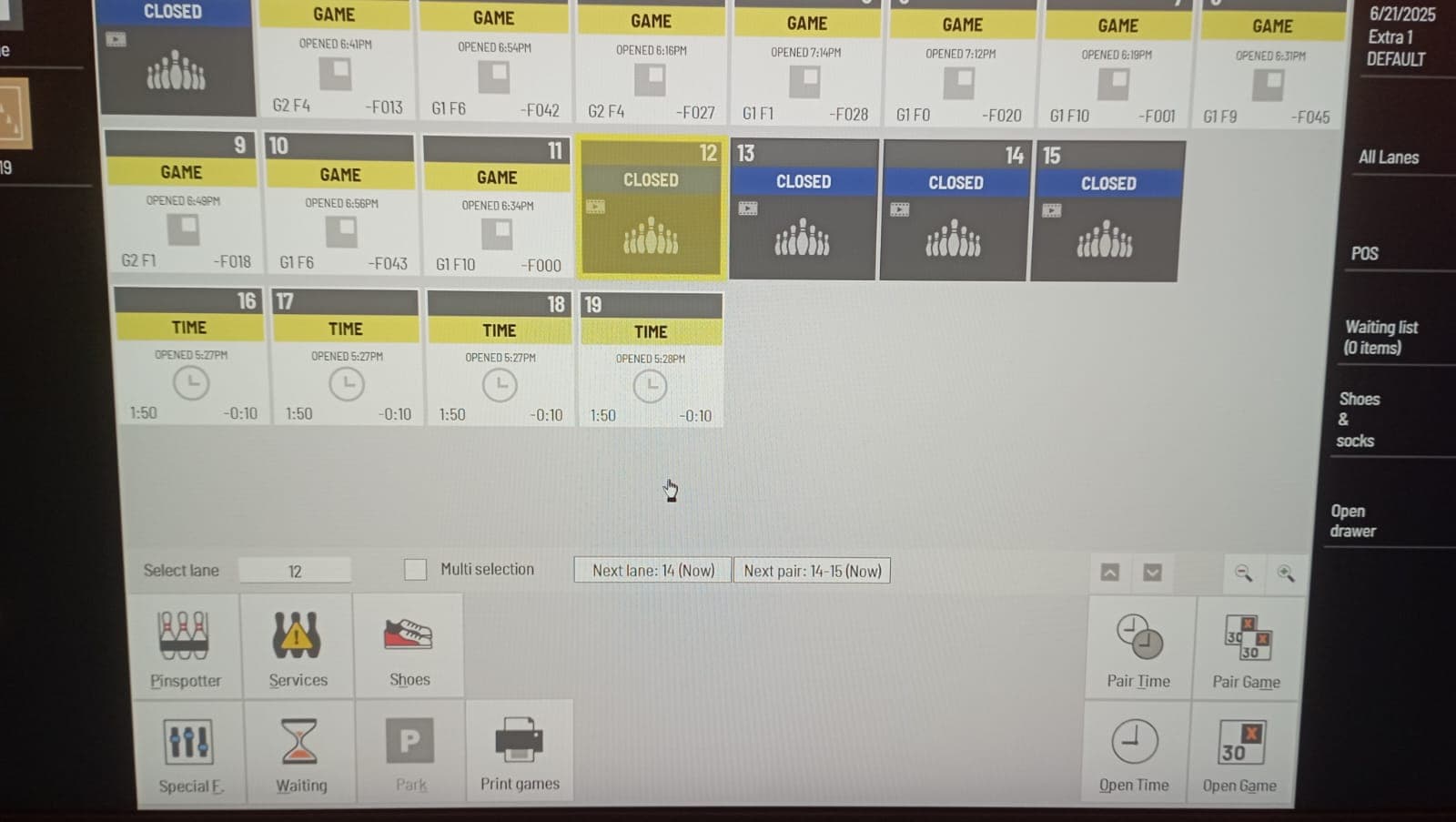Sistem Bowling QUBICA AMF